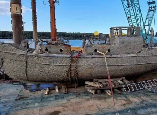 Navio foi naufragado em 1944 (Foto: Reprodução/Instagram)