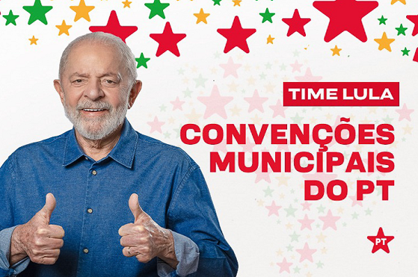 PT estará presente na disputa eleitoral em cerca de 38,37% dos 417 municípios baianos (Foto: Divulgação/PT Nacional)