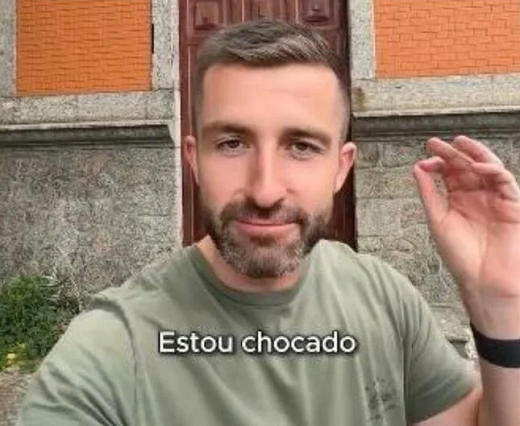 Nick Whincup fez relato em vídeo através de sua rede social (Foto: Print/Perfil de Nick no Instagram)