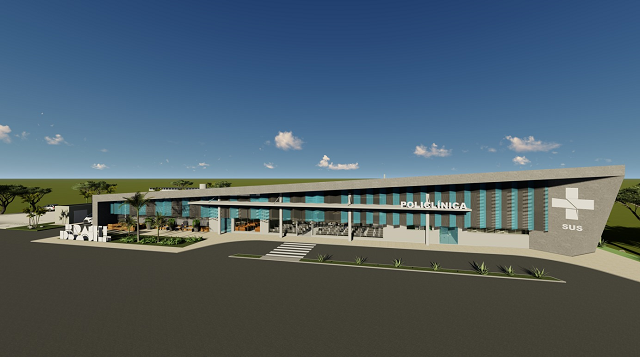 Governador Jerônimo Rodrigues autorizou início das obras da primeira Policlínica Regional de Saúde do novo Programa de Aceleração do Crescimento (PAC) no Brasil (Foto: Ivan Dias)