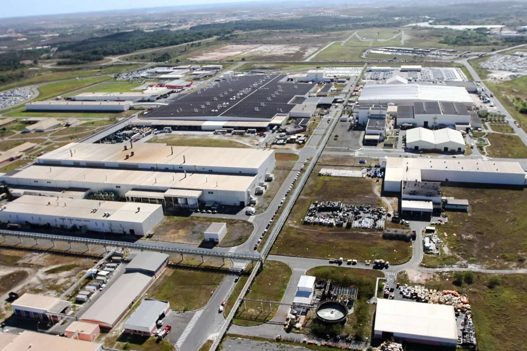 Antiga planta da Ford, em Camaçari, foi assumida pela BYD (Foto: Divulgação)