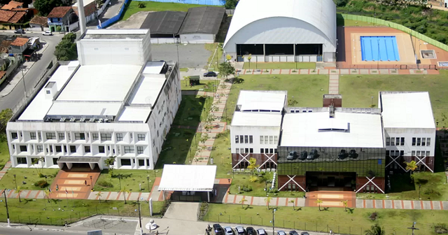 Cidade do Saber, importante complexo educacional e cultural de Camaçari (Foto: Reprodução)