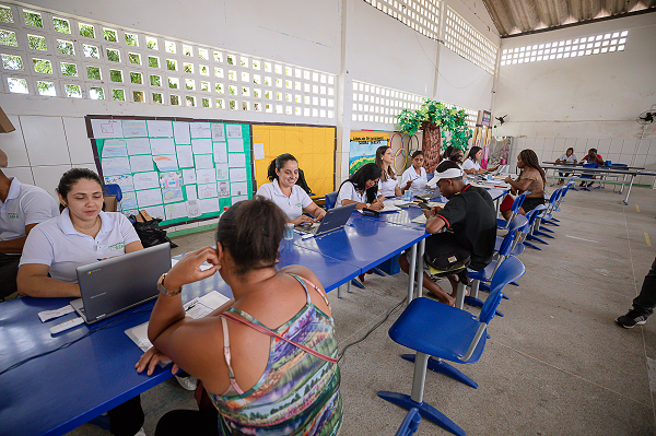 Segundo dados da prefeitura, mais de 7.600 pessoas já foram cadastradas e outros 11.600 agendamentos estão previstos para o próximo mês (Foto: Reprodução)