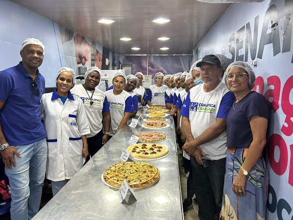 Ao final da formação, os alunos montaram uma exposição para demonstrar as habilidades adquiridas (Foto: Divulgação)
