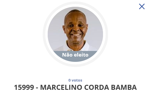 Marcelino Corda Bamba MDB (Foto: Print/TSE)