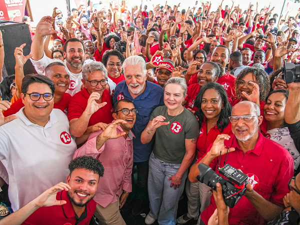 Em 2020, os candidatos a prefeitos do PT somaram 1.074.733 votos, o que significa um aumento de 15% na votação deste ano (Foto: João Valadares)