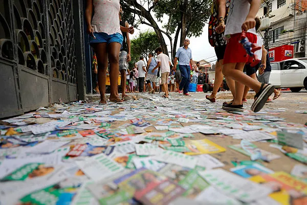 Cena é comum em dias de votação (Foto: Joá Souza/AG. A TARDE)