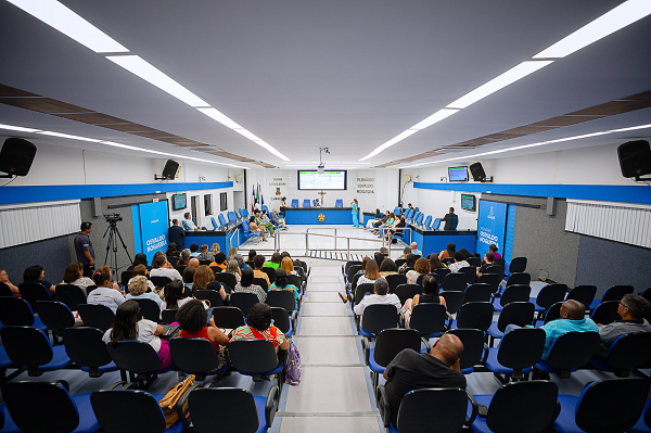 Audiência pública realizada na Câmara de Vereadores de Camaçari (Foto: Ascom Prefeitura/Jean Victor)