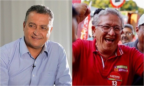 Ministro Rui Costa (PT), e Luiz Caetano (PT), que finalizou a conversa reafirmando sua confiança na parceria com Rui Costa e na capacidade de ambos em trazer um futuro mais próspero para a cidade. Fot