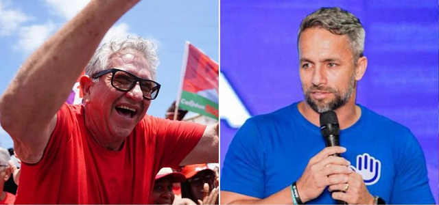 A disputa histórica pelo segundo turno em Camaçari mobiliza lideranças políticas de peso na Bahia, com governista e oposicionista se enfrentando em uma eleição decisiva para o futuro dos grupos no estado (Foto: Divulgação)