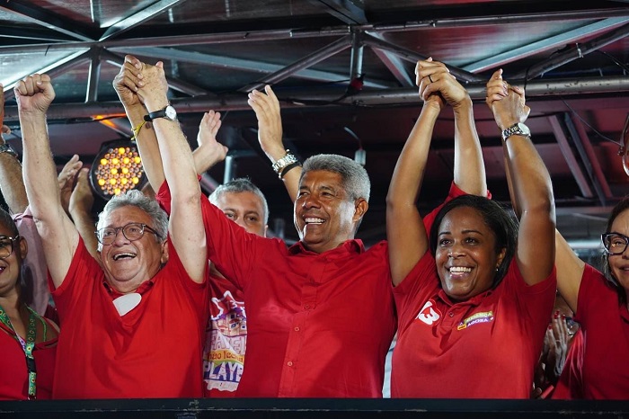 Giovernador da Bahia, Jerônimo Rodrigues, pediu empenho da militância nos últimos dias antes da eleição deste domingo (06) - Foto: Caio Diniz / William Rocha
