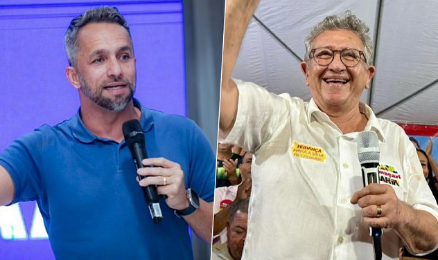 Se a eleição fosse realizada nesta sexta-feira (25), Caetano receberia 48,2% dos votos, enquanto seu concorrente, Flávio Matos (União), ficaria com 46,0% (Foto: Reprodução/Destaque1)
