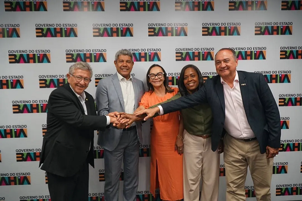 Caetano e Jerônimo conversaram sobre o novo momento político de Camaçari (Foto: Divulgação)