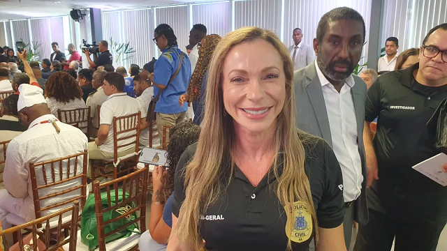 Delegada-geral da Polícia Civil, Heloísa Brito (Foto: Leo Moreira/Ag. A TARDE)