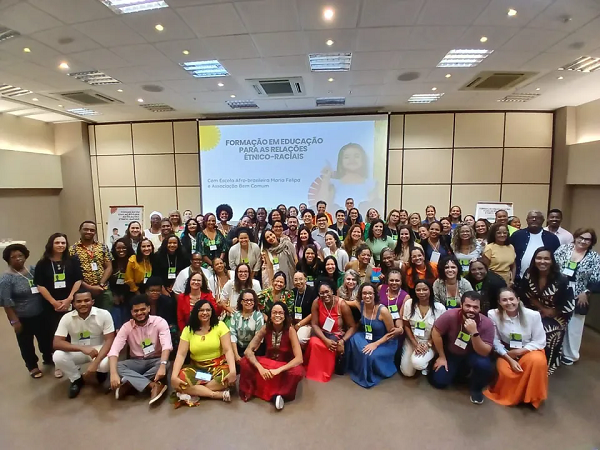 Equipe Técnica de Camaçari participa de Formação da Associação Bem Comum para as Relações Etnico-Raciais (Foto: Divulgação/Seduc Camaçari)