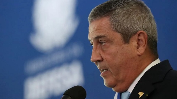 General Braga Netto, que foi preso pela PF. Créditos: Marcos Corrêa/PR