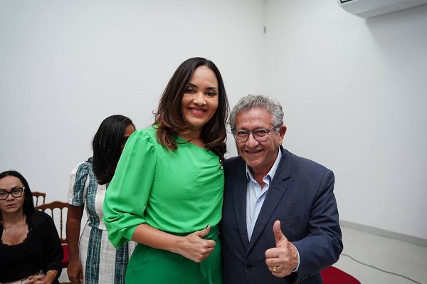 Ednalva Santana (Branca), Secretaria de Governo (Foto: Caio Diniz)