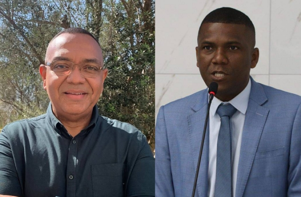 Vereador, Luizão de Camaçari (Republicanos) e o vereador reeleito, Ivandel Pires (União Brasil) (Foto: Montagem)