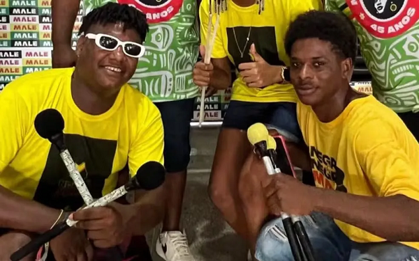 Músicos do bloco Malê Debalê morreram após ataque a tiros (Foto: Arquivo Pessoal)