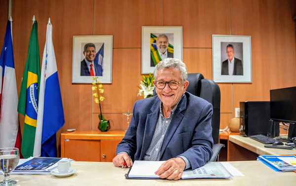 Prefeito de Camaçari, Luiz Caetano (Foto: William Rocha)
