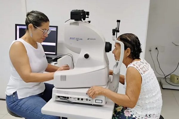 Município voltou a ofertar o exame de retinografia (Foto: Divulgação)