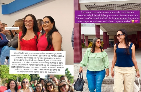 As duas mulheres que conseguiram conquistar uma vaga no legislativo são de esquerda (Foto: Reprodução)