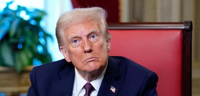 O presidente dos Estados Unidos, Donald Trump (Foto: Melina Mara/Pool via REUTERS)