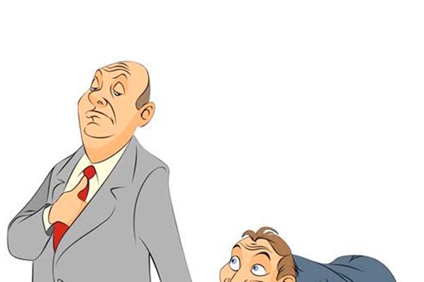 Cena deprimente - Ilustração Google