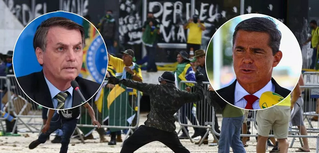 Jair Bolsonaro e Mário Fernandes (Foto: Agência Brasil/Brasil 247)