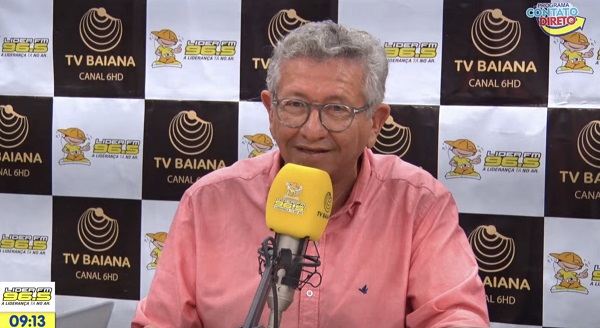 O prefeito Luiz Caetano (PT)