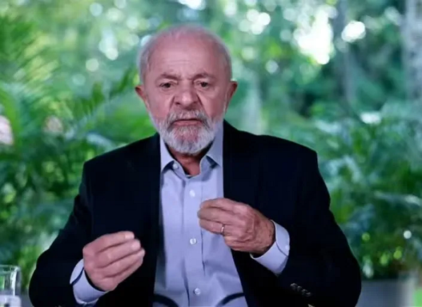 Lula lamentou tragédia na igreja (Foto: Reprodução/Youtube)