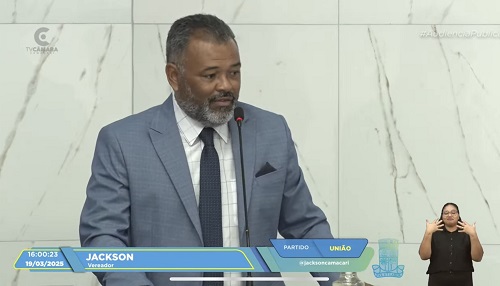 O vereador Jackson Josué 