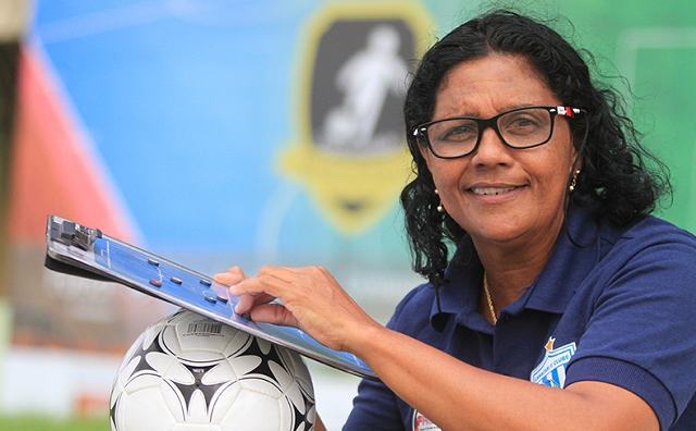 Técnica da Seleção Brasileira Feminina de Futebol 7, Dilma Mendes (Foto: Reprodução)