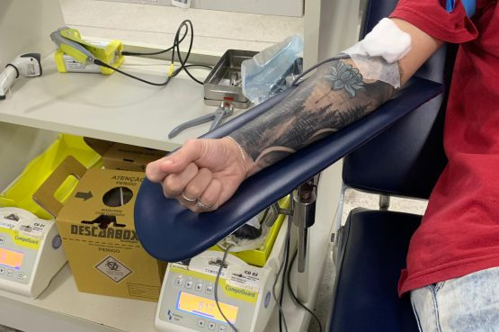 Volume de doação de sangue ficou em apenas 268 bolsas coletadas de 372 doadores voluntários (Foto: Divulgação)