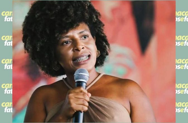 Militante do Movimento dos Trabalhadores Rurais Sem Terra (MST), Liu Durães, candidata à presidência do partido no estado (Foto: Divulgação)