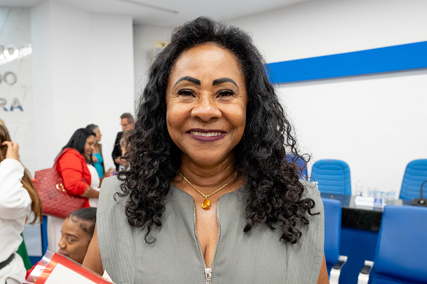 Titular da Delegacia Especial de Atendimento à Mulher (Deam), Maria Tereza (Foto: Juliano Sarraf)