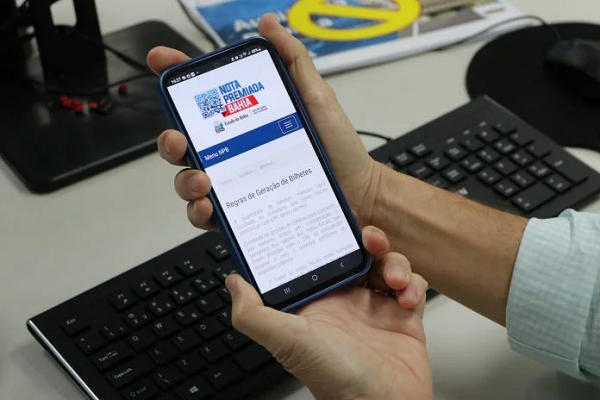 Campanha Nota Premiada Bahia (NPB), promovida pela Secretaria da Fazenda do Estado (Sefaz-BA) (Foto: Matheus Lens/Ascom Sefaz-BA)