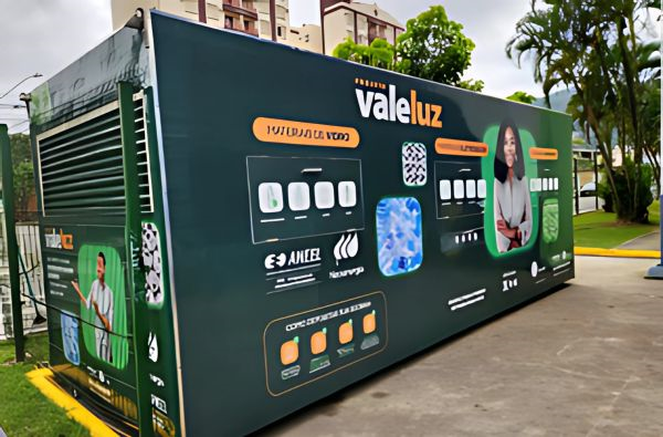 Projeto Vale Luz, da Neoenergia Coelba, estará no município nesta semana oferecendo a troca de resíduos recicláveis por descontos na fatura (Foto: Divulgação)