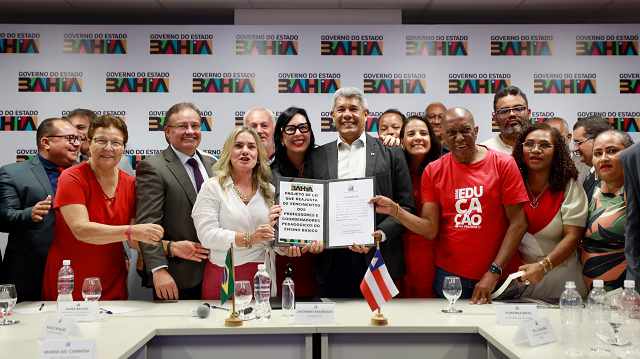 Acordo, firmado com a APLB Sindicato, prevê um aumento de 6,27% a partir de maio (Foto: Divulgação)