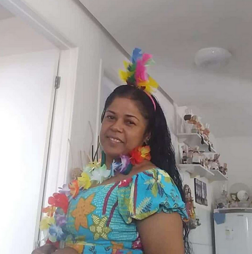 Mulher conhecida como Edna foi socorrida pelo SAMU, mas infelizmente não sobreviveu (Foto: Reprodução)