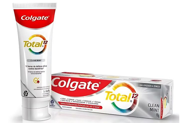 Creme dental Colgate Total Clean Mint (Foto: Reprodução)