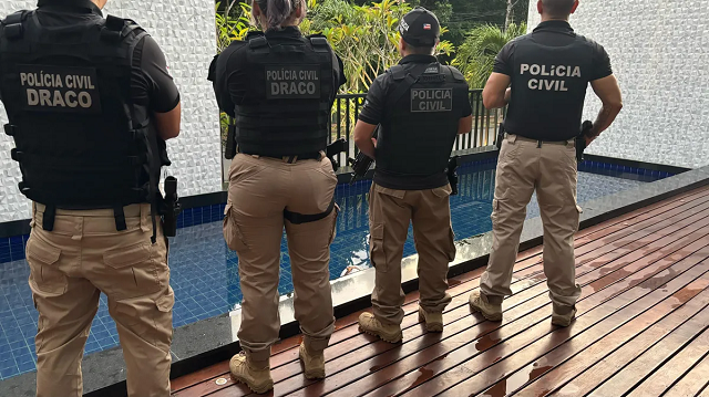 Operação Falsas Promessas prendeu policiais (Foto: Divulgação/Polícia Civil)