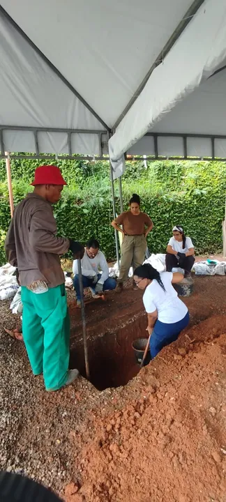 Indícios arqueológicos são identificados na Pupileira (Foto: Reprodução)