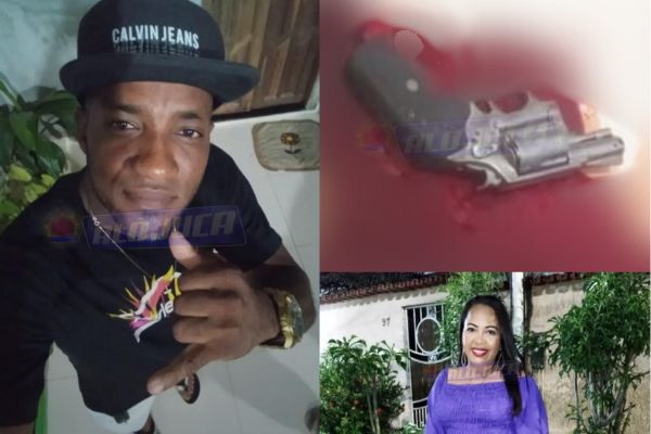 Ladislau de Jesus Conceição Júnior tirou a própria vida após matar a tiros a ex-companheira, identificada como Cláudia Maria, de 39 anos (Foto: Reprodução)