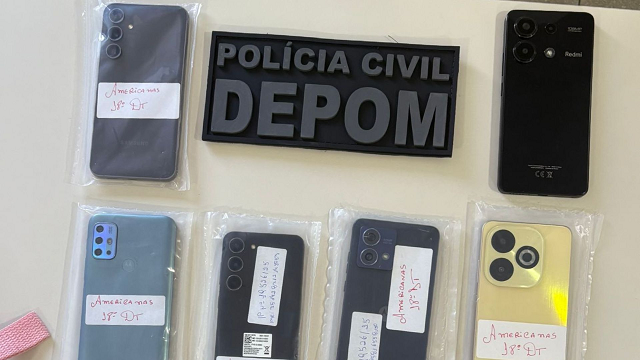 Iniciativa integra a Operação Celular Legal, realizada no município (Foto: Divulgação)