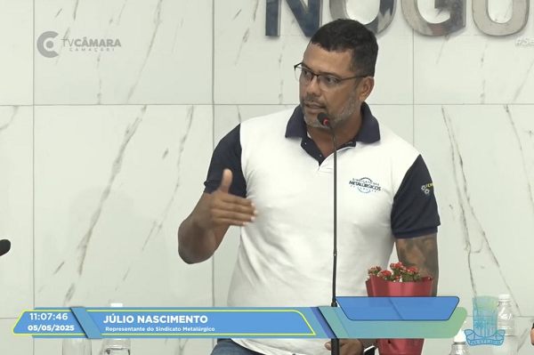 Presidente do Sindicato, Júlio Bonfim (Foto: Print)