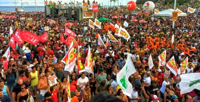 Mobilização acontecerá no centro da capital baiana e marca o lançamento do Plebiscito Popular por Direitos (Foto: Reprodução)