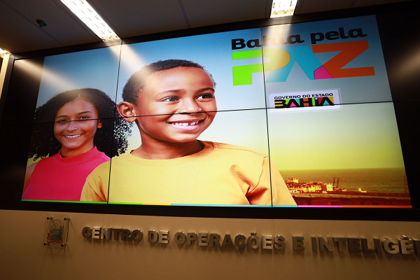 Programa iniciado em junho de 2024, busca reduzir o número de mortes intencionais no estado (Foto: Wiga Rubini/GOVBA)