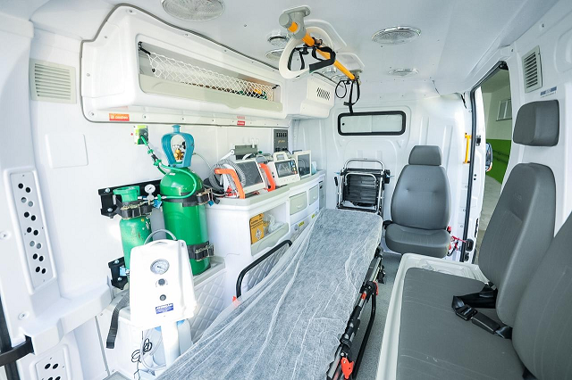 Unidade de Terapia Intensiva (UTI) Móvel auxiliará nos serviços de saúde do município (Foto: Ascom/Sesau)