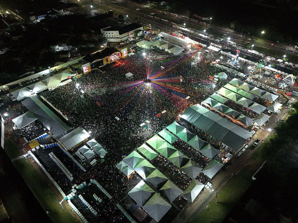 Camaforró quebra recorde de público em 2025 (Foto: Nau FPV)